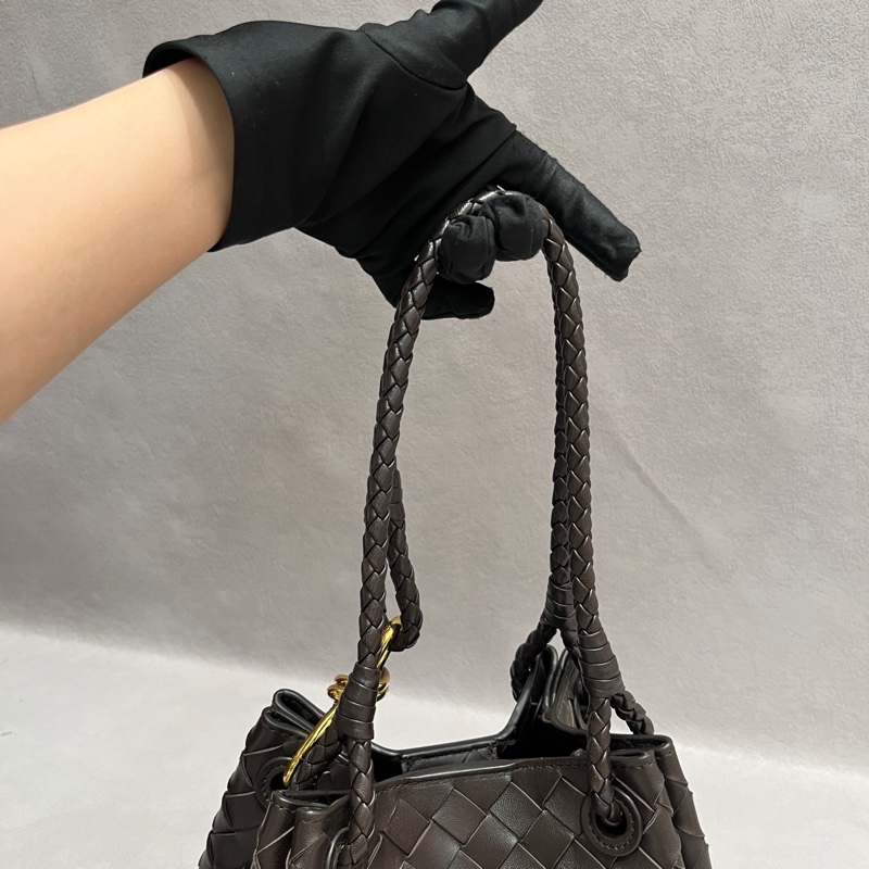 Bottega Veneta BV parachute 降落傘 編織包 棕色 小號-15