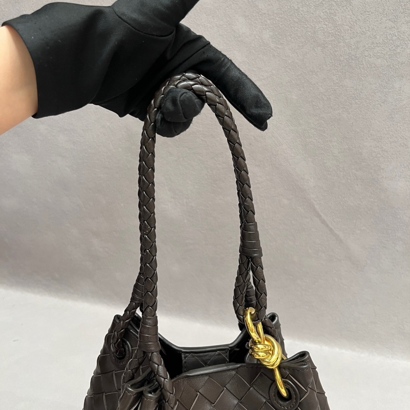 Bottega Veneta BV parachute 降落傘 編織包 棕色 小號-16