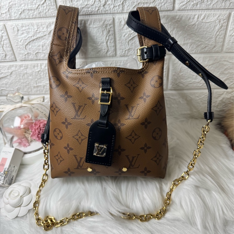 LV 老花 Atlantis BB菜籃子M46816-0