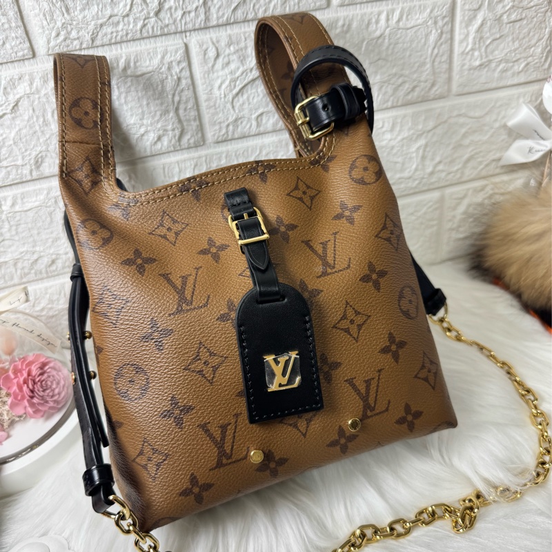 LV 老花 Atlantis BB菜籃子M46816-10