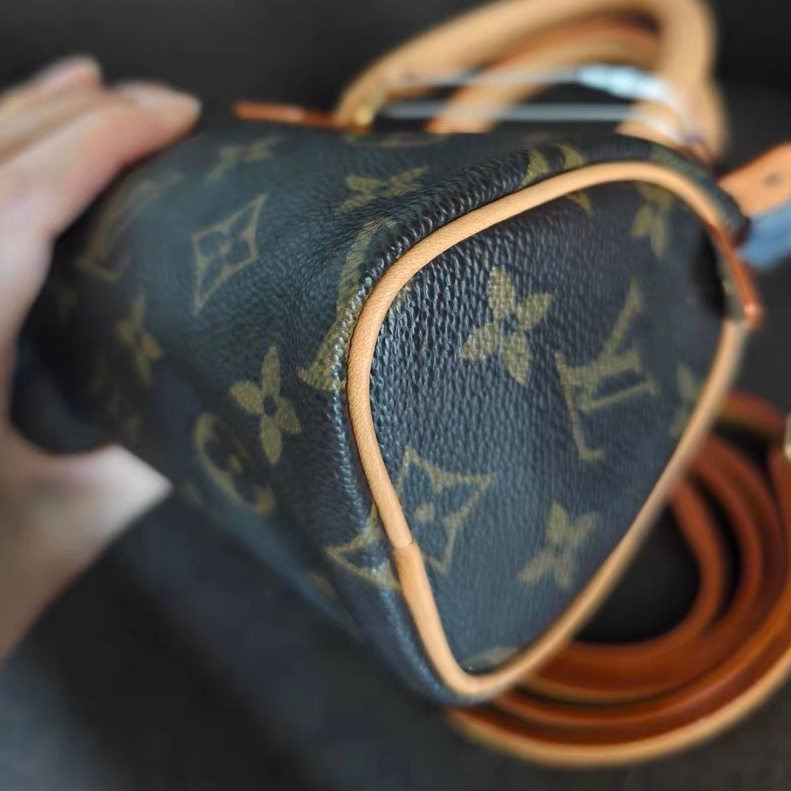 【96新✨ 全網最低價！】LV Speedy mini 什麼季節場合都能搭 （此款極快出售，下單前先問庫存❗️）-12