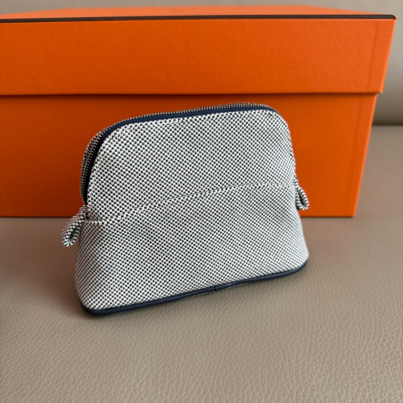 「M.Y精品」 Hermes 馬家 🐎 Bolide Casaque mini收納包 海軍藍-1