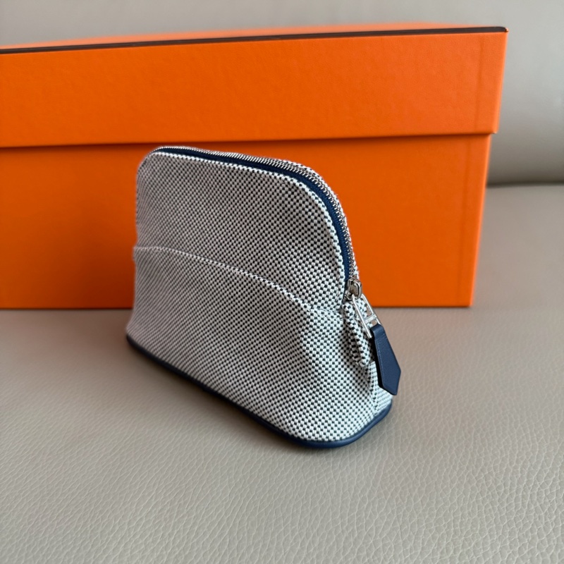 「M.Y精品」 Hermes 馬家 🐎 Bolide Casaque mini收納包 海軍藍-2