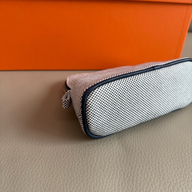 「M.Y精品」 Hermes 馬家 🐎 Bolide Casaque mini收納包 海軍藍-15