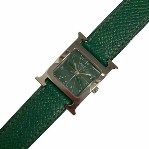 HERMES 愛馬仕 H WATCH HH1.210 石英錶