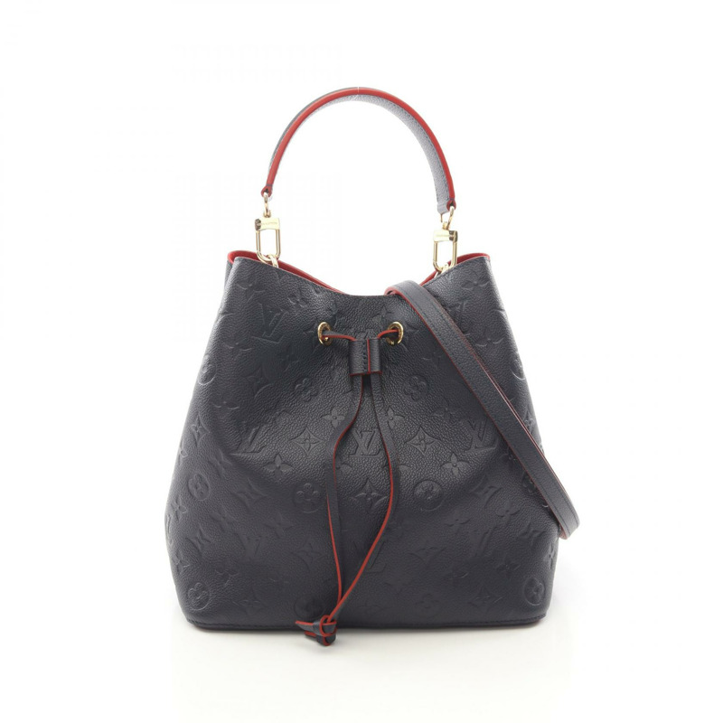 路易威登 Neonoe 斜背包 M45306 Monogram empreinte Marine Rouge LV-0