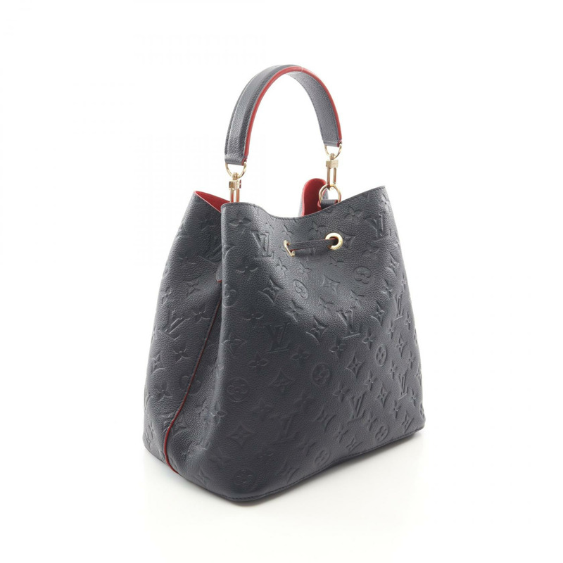 路易威登 Neonoe 斜背包 M45306 Monogram empreinte Marine Rouge LV-1