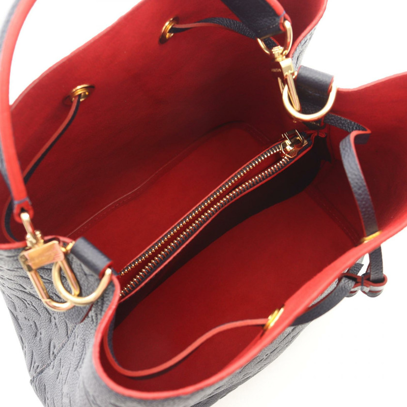 路易威登 Neonoe 斜背包 M45306 Monogram empreinte Marine Rouge LV-2