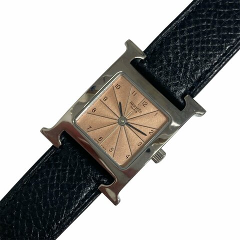 HERMES 愛馬仕 H WATCH HH1.210 石英錶