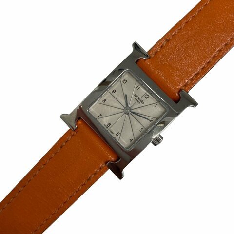 HERMES 愛馬仕 H WATCH HH1.210 石英錶