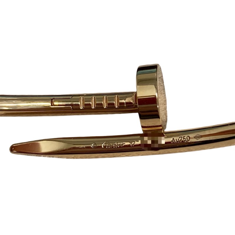 CARTIER 卡地亞 JUSTE UN CLOU 釘子手環 玫瑰金-3