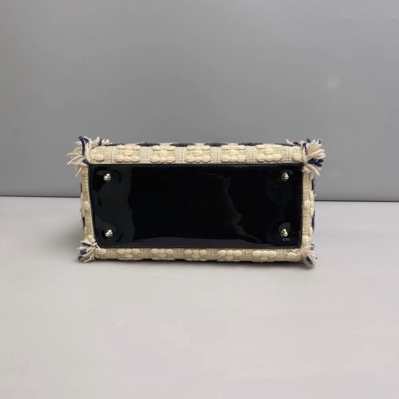 Dior迪奧 限量毛呢編織戴妃包-3