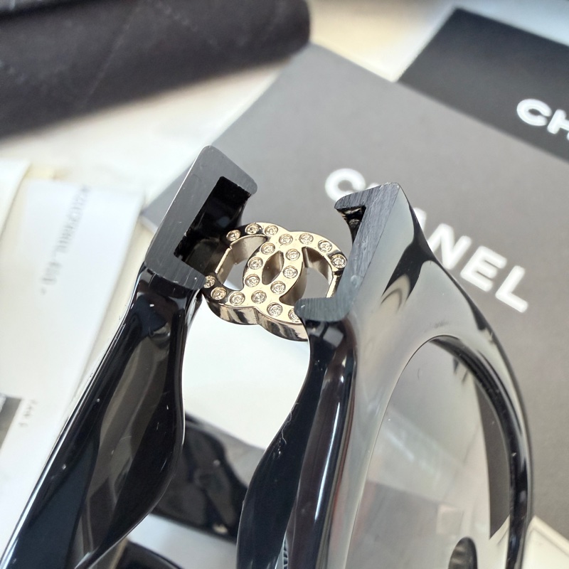 Chanel✨2025P折疊太陽鏡 台灣購入 配件整套-8