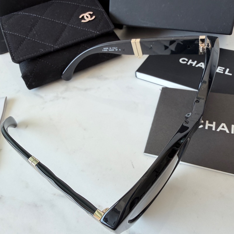 Chanel✨2025P折疊太陽鏡 台灣購入 配件整套-16