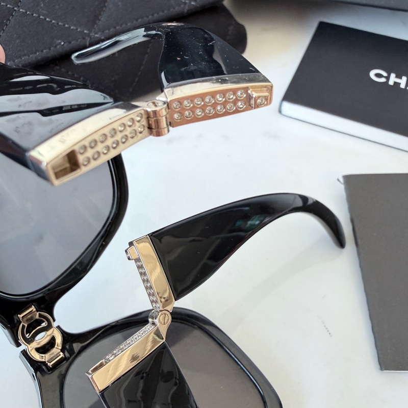 Chanel✨2025P折疊太陽鏡 台灣購入 配件整套-18