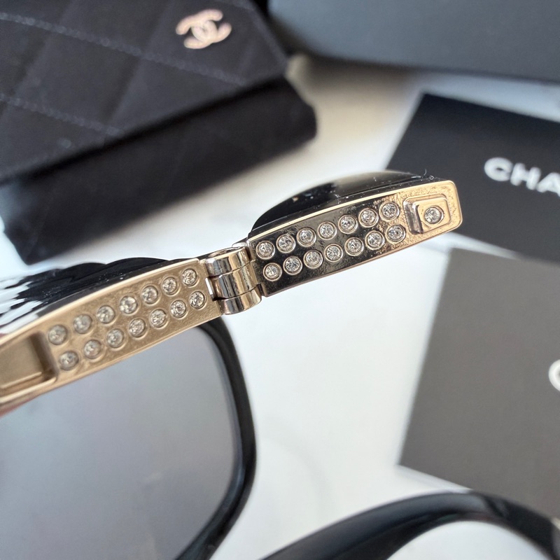 Chanel✨2025P折疊太陽鏡 台灣購入 配件整套-20