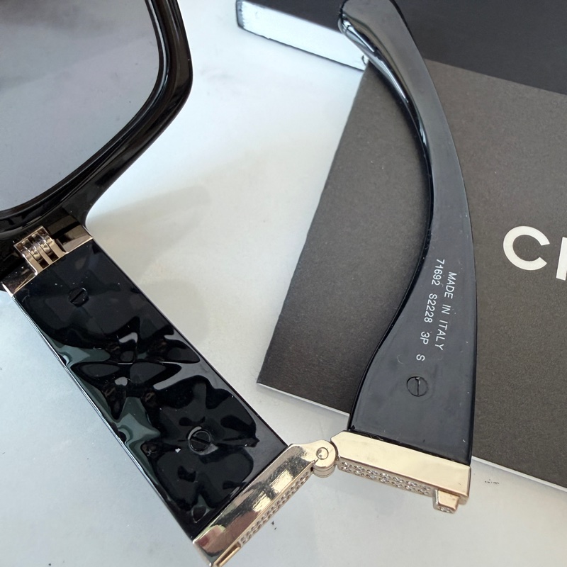 Chanel✨2025P折疊太陽鏡 台灣購入 配件整套-22