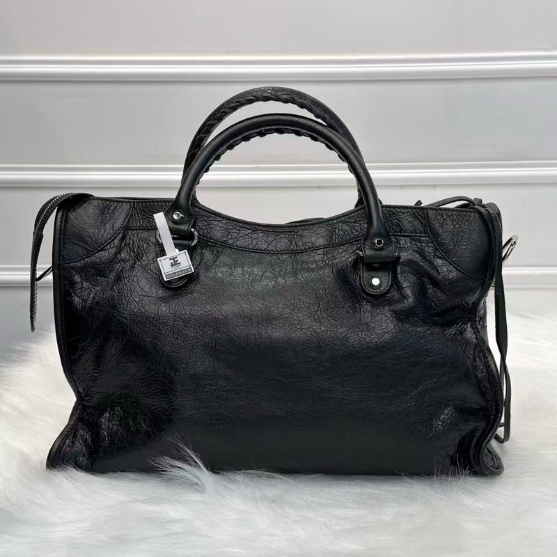 Balenciaga Le City 巴黎世家中號機車包 Y2K必備-2