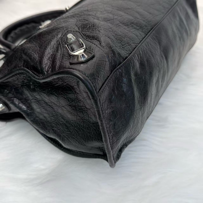 Balenciaga Le City 巴黎世家中號機車包 Y2K必備-3