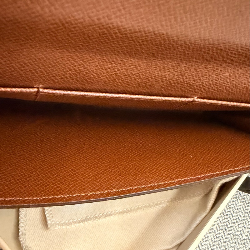 出清特價｜真品 LV路易威登 Monogram Porte En 3 Carte 原花經典長夾 手機包 十萬包 支票包 財神包-20