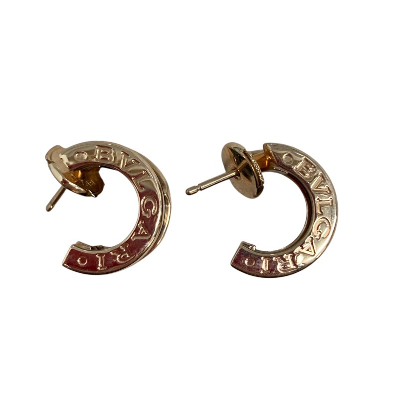 BVLGARI 寶格麗 B-ZERO EARRINGS 玫瑰金/黑陶瓷-3