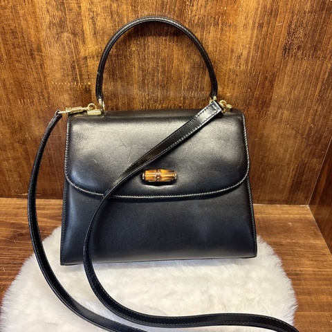 Gucci 竹節手提包