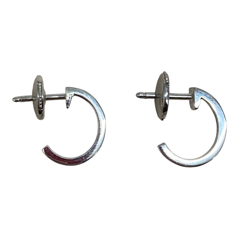 CARTIER 卡地亞 LOVE圓耳環 B8028900 18K白金-2