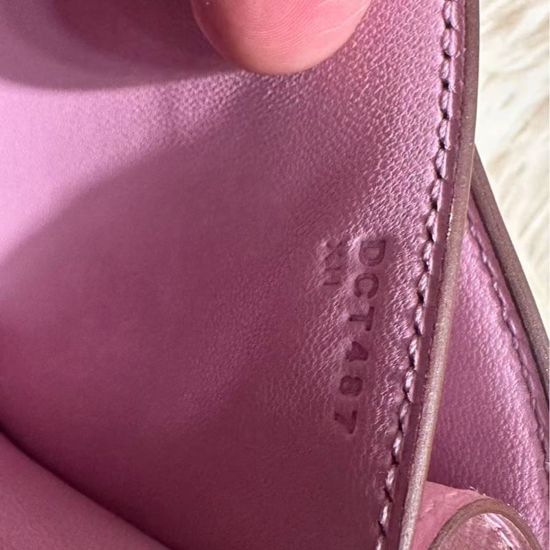 Hermès Constance 19 康康包（X9锦葵紫）-12