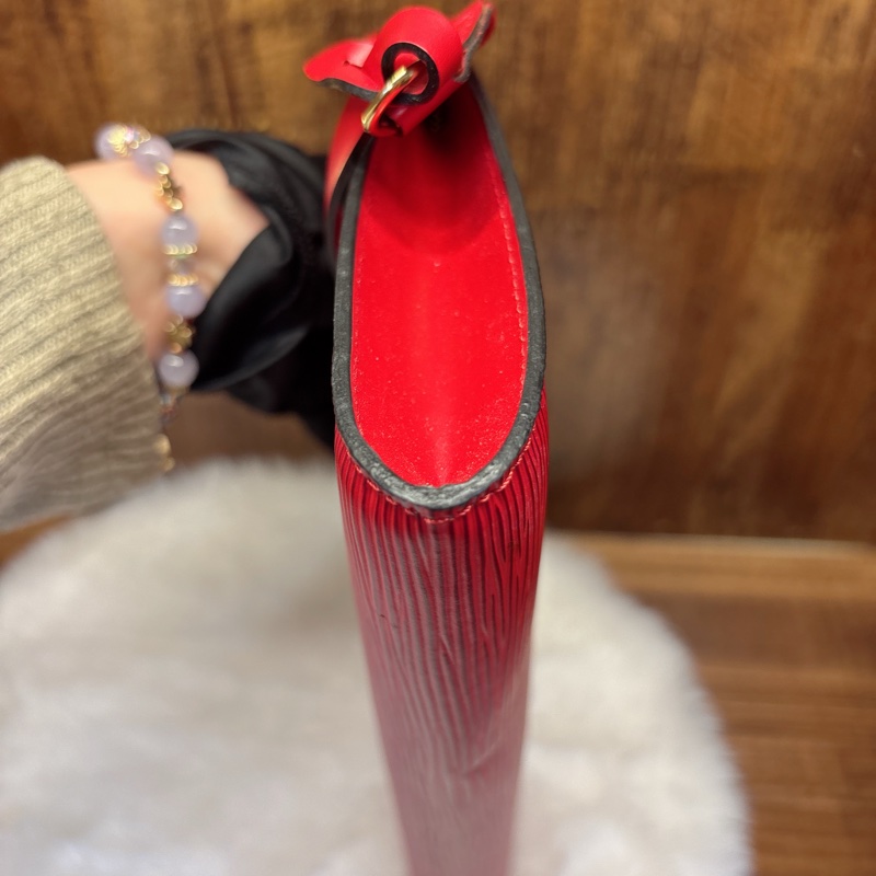 Louis Vuitton Epi Red Clutch 手提包-3