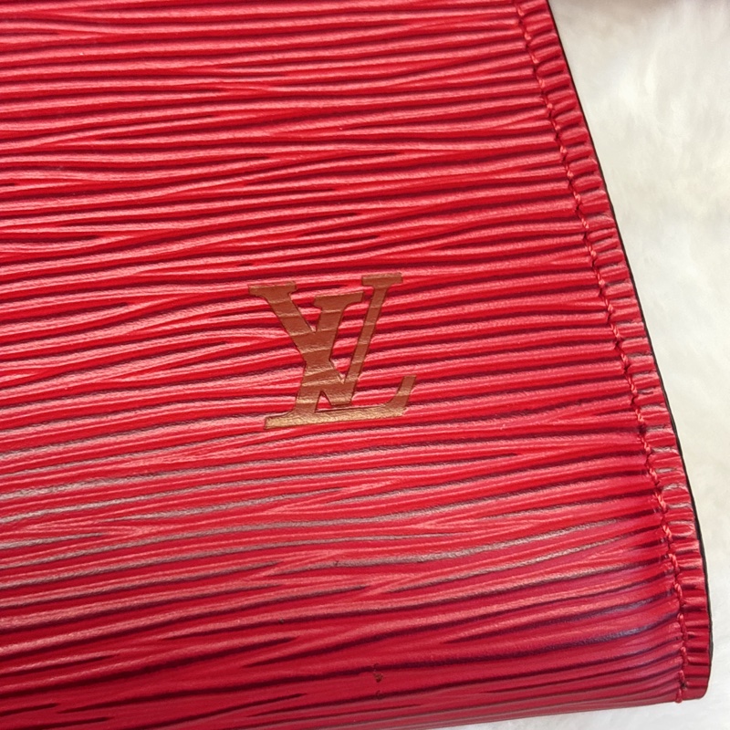 Louis Vuitton Epi Red Clutch 手提包-6