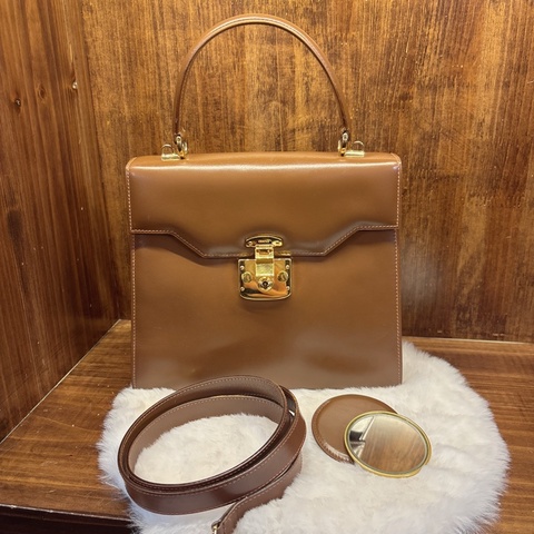 Gucci 古馳棕色手提包