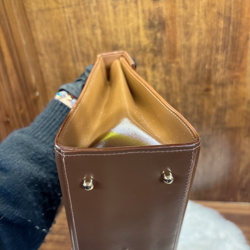 Gucci 古馳棕色手提包-4