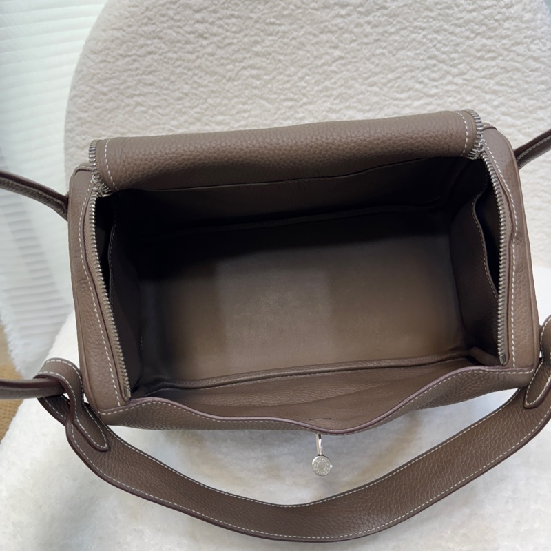 Hermes愛馬仕大象灰TC皮銀釦lindy30-8