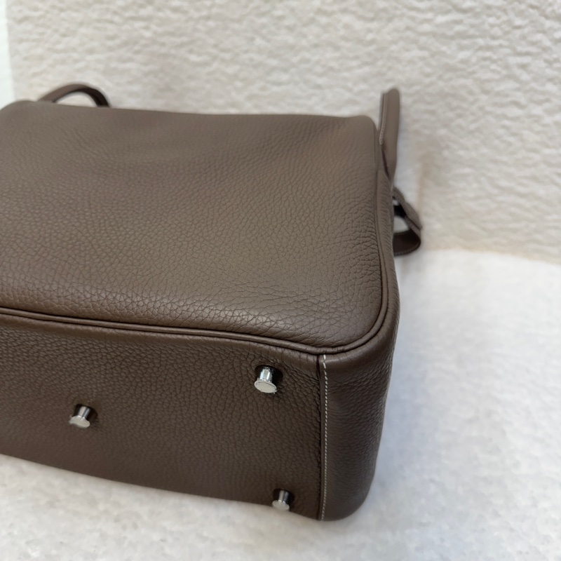 Hermes愛馬仕大象灰TC皮銀釦lindy30-11