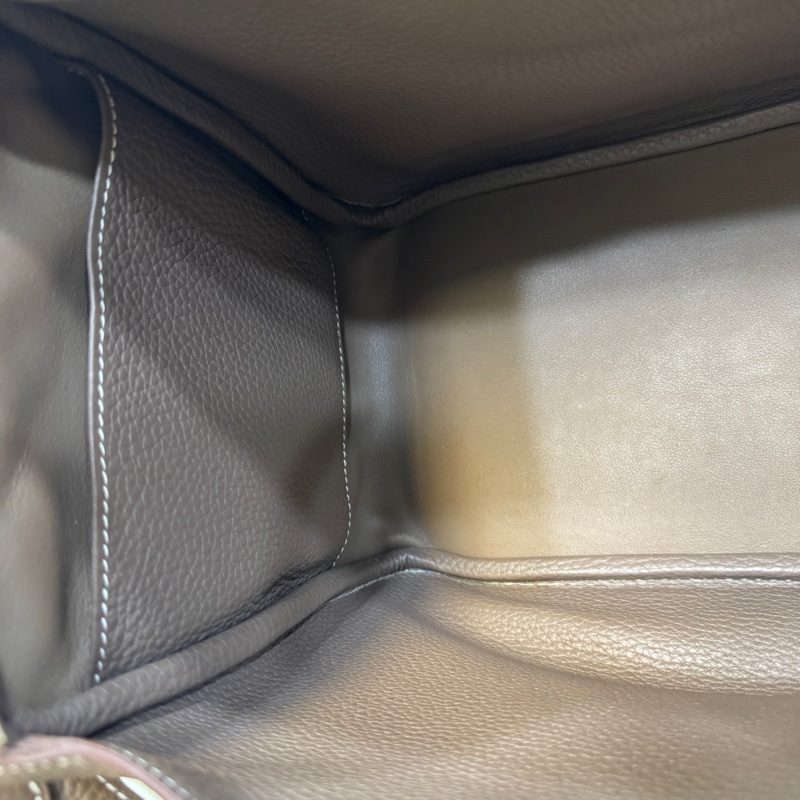 Hermes愛馬仕大象灰TC皮銀釦lindy30-17