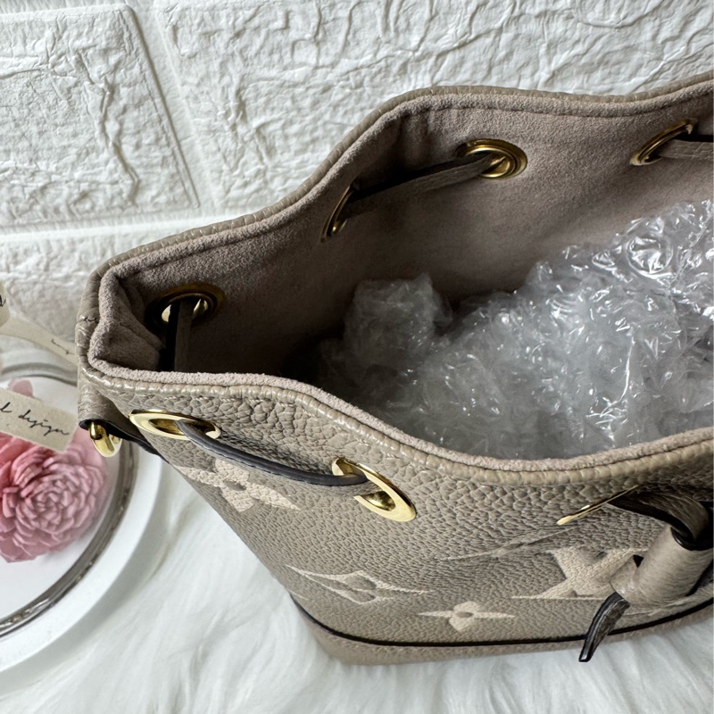 LV nanoneo 大象灰水桶包(晶片)-4