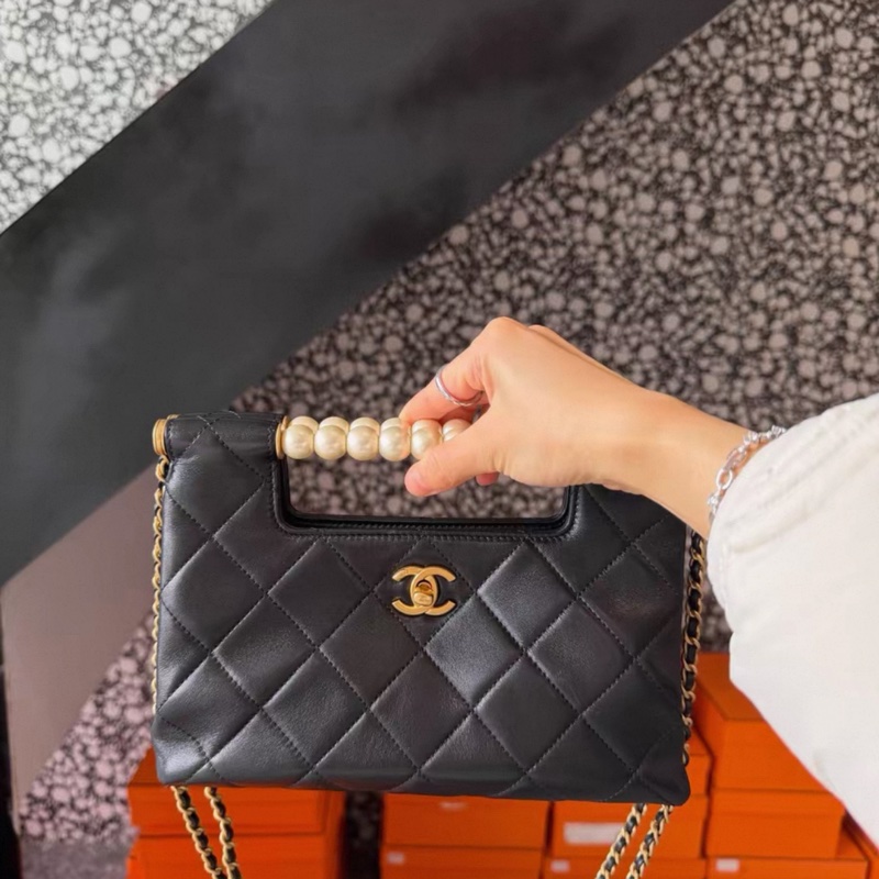 Chanel 25P 珍珠手柄-0