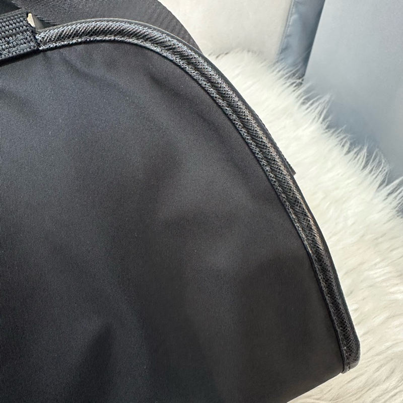 Prada 2VD052 黑尼龍斜背包 郵差包-58