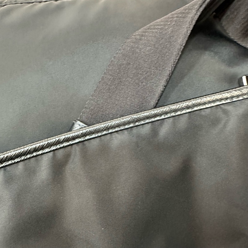 Prada 2VD052 黑尼龍斜背包 郵差包-59