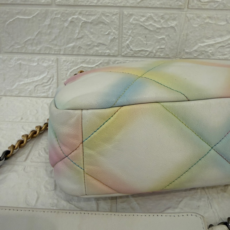 香奈兒超美白彩19鏈包26公分-7