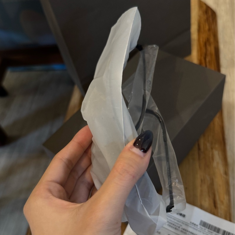 Rick Owens Black & Brown Mask Sunglasses-15