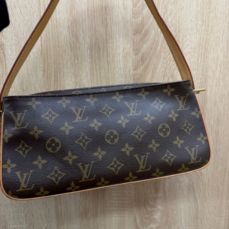 LV 原花金釦Viva Cite MM手提肩背包M51164-5