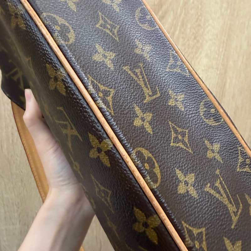 LV 原花金釦Viva Cite MM手提肩背包M51164-7