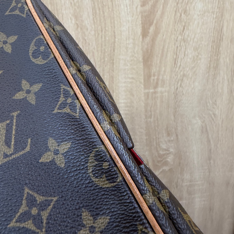 LV 原花金釦Viva Cite MM手提肩背包M51164-13