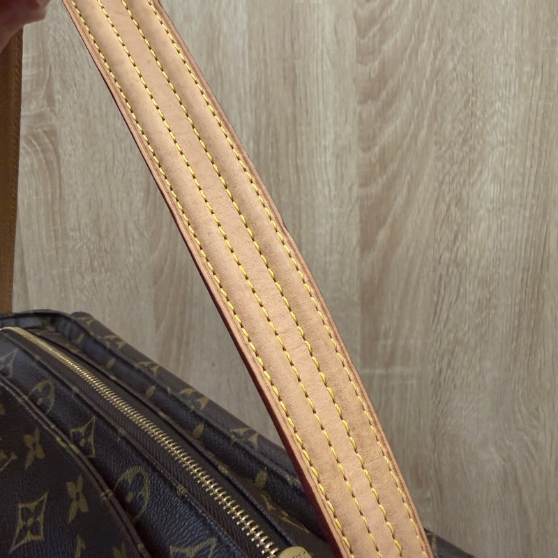 LV 原花金釦Viva Cite MM手提肩背包M51164-14