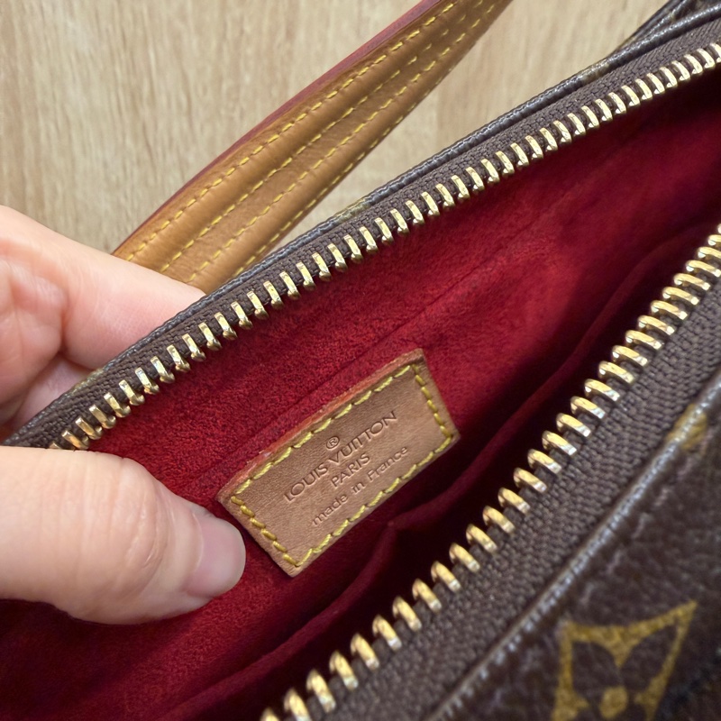 LV 原花金釦Viva Cite MM手提肩背包M51164-23
