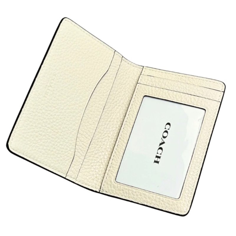 【COACH】皮革印花票夾證件夾-冰淇淋-2