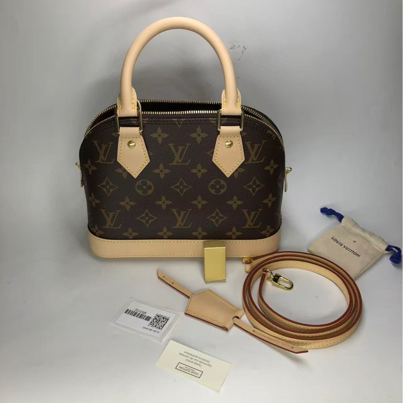 LV Alma BB 老花贝壳包-3