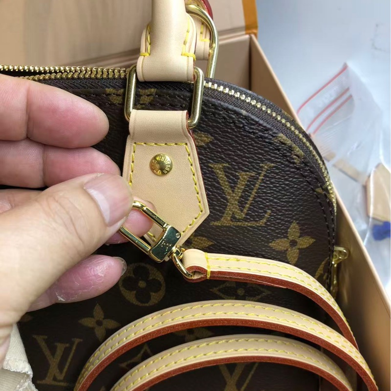 LV Alma BB 老花贝壳包-9