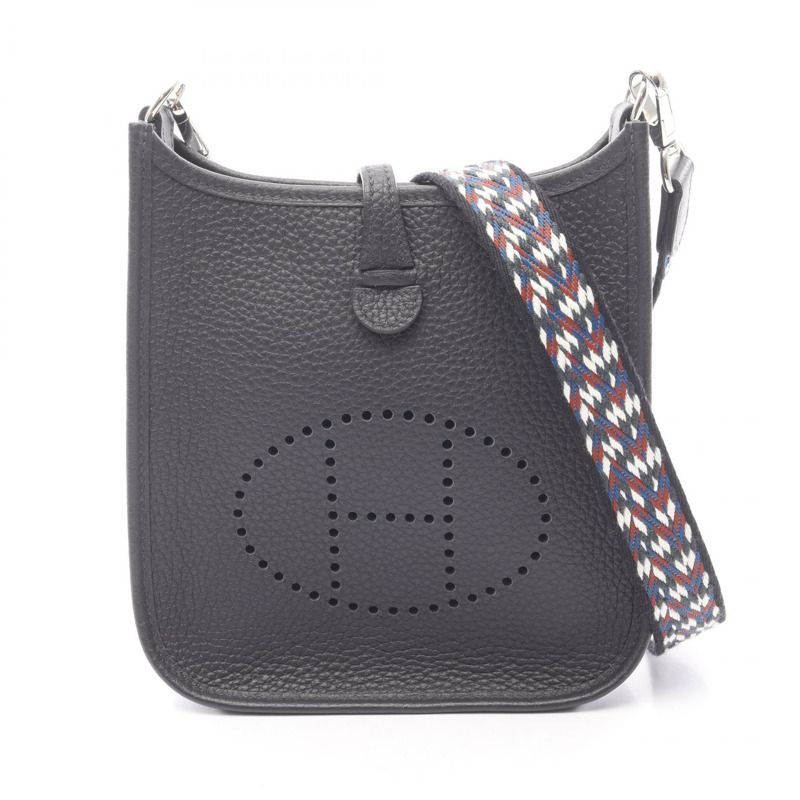 愛馬仕 Evelyne Amazon TPM 單肩斜背包 Clemence 皮革 Caban 二手 B-0